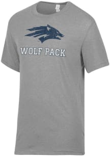 Alternative Apparel Nevada Wolf Pack Grey Keeper Short Sleeve Fashion T Shirt