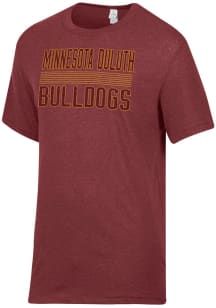 Alternative Apparel UMD Bulldogs Red Keeper Short Sleeve Fashion T Shirt