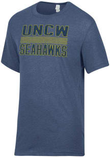 Alternative Apparel UNCW Seahawks Navy Blue Keeper Short Sleeve Fashion T Shirt