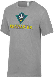 Alternative Apparel UNCW Seahawks Grey Keeper Short Sleeve Fashion T Shirt