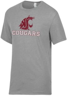 Alternative Apparel Washington State Cougars Grey Keeper Short Sleeve Fashion T Shirt