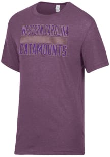 Alternative Apparel Western Carolina Purple Keeper Short Sleeve Fashion T Shirt