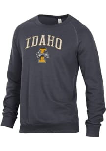 Alternative Apparel Idaho Vandals Mens Black Champ Long Sleeve Fashion Sweatshirt