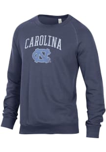 Alternative Apparel North Carolina Tar Heels Mens Blue Champ Long Sleeve Fashion Sweatshirt