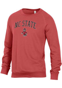 Alternative Apparel NC State Wolfpack Mens Red Champ Long Sleeve Fashion Sweatshirt