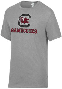 Alternative Apparel South Carolina Gamecocks Grey Keeper Short Sleeve Fashion T Shirt