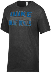 Alternative Apparel Duke Blue Devils Black Keeper Short Sleeve Fashion T Shirt