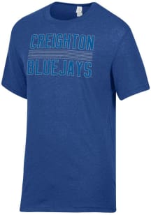 Alternative Apparel Creighton Bluejays Blue Keeper Short Sleeve Fashion T Shirt