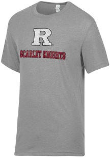 Rutgers Scarlet Knights Grey Alternative Apparel Keeper Short Sleeve Fashion T Shirt