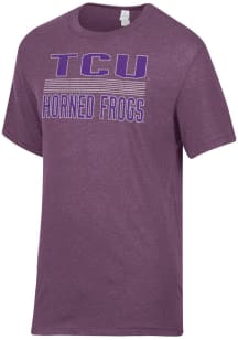 Alternative Apparel TCU Horned Frogs Purple Keeper Short Sleeve Fashion T Shirt
