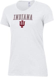 Indiana Hoosiers White Alternative Apparel Keepsake Short Sleeve T-Shirt