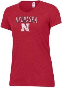 Nebraska Cornhuskers Red Alternative Apparel Keepsake Short Sleeve T-Shirt