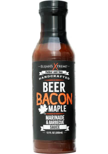 North Carolina Elijah's Xtreme Beer Bacon Maple 12oz BBQ Sauce