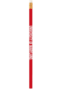 Red Maryland Terrapins Souvenir Pencil