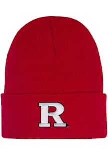 LogoFit Rutgers Scarlet Knights Red North Pole Youth Knit Hat