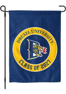 Navy Blue Drexel Dragons Class of 2027 Garden Flag