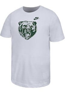 Nike Baylor Bears Youth White Growling Bear Short Sleeve T-Shirt
