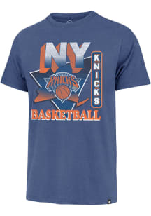 47 New York Knicks Blue Regional Franklin Short Sleeve Fashion T Shirt