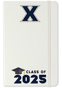 Xavier Musketeers Class of 25 team logo Notebook and Folder - White