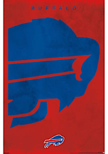 Buffalo Bills Logo 25 Unframed Poster