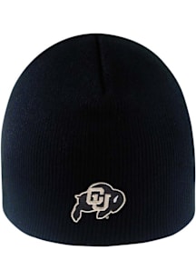LogoFit Colorado Buffaloes Black Everest Beanie Mens Knit Hat