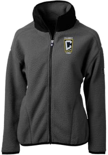 Cutter and Buck Columbus Crew Womens Graphite Cascade Sherpa Light Weight Jacket