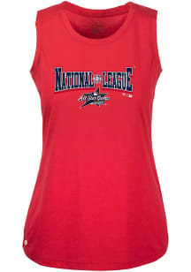 Levelwear  Womens Red Macy 25 MLB ASG Tank Top