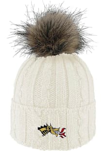 LogoFit Drexel Dragons Ivory Alps Pom Womens Knit Hat