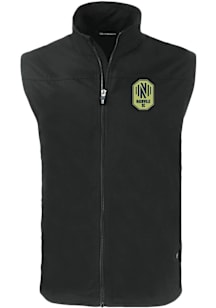 Cutter and Buck Nashville SC Mens Black Charter Sleeveless Jacket