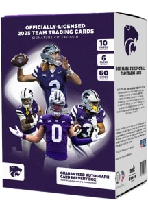 Purple K-State Wildcats 2025 Football Platinum Box NCAA Cards