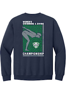Summit Sportswear MAC Mens Navy Blue Women's Swim & Dive Championship 2026 Long Sleeve Crew Sweats..