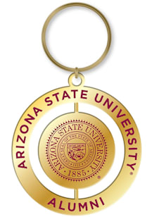 Arizona State Sun Devils Alumni Spinner Keychain - Red