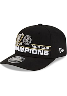 New Era Inter Miami CF 2025 MLS Champions Stretch 9SEVENTY Adjustable Hat - Black