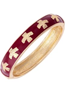 Iowa State Cyclones Logo Hinge Womens Bracelet