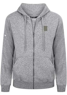 Levelwear New York Rangers Mens Grey Podium Copper Long Sleeve Full Zip Jacket