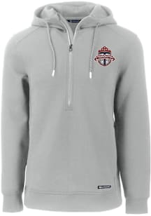 Cutter and Buck Toronto FC Mens Grey Roam Hood