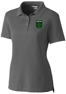 Cutter and Buck Austin FC Womens Graphite Advantage Short Sleeve Polo Shirt