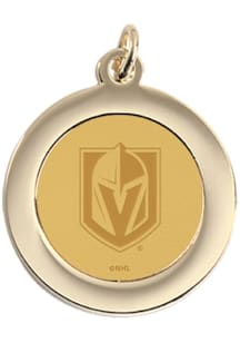 CSI Vegas Golden Knights Gold Pendant Womens Necklace