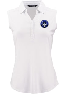 Cutter and Buck Montreal Impact Womens White Forge Eco Polo Shirt