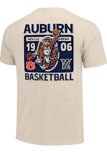 Auburn Tigers Youth Ivory Currency Basketball Short Sleeve T-Shirt