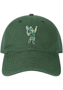 Michigan State Spartans EZA Sparty Tennis Adjustable Hat - Green