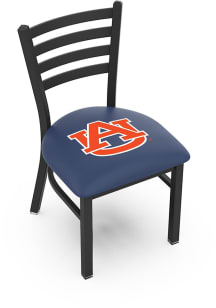 Auburn Tigers Stationary Black Wrinkle Finish Pub Stool - Black