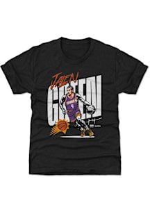 Jalen Green Phoenix Suns Youth Black Vector Player Tee