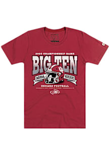 Homefield Indiana Hoosiers Crimson Football Big Ten Championship Bound Short Sleeve T Shirt
