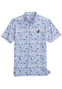 Johnnie O Florida Gators Youth Blue Tailgater 2.0 All Over Print Short Sleeve Polo Shirt