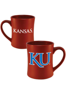 Kansas Jayhawks 16 oz Secondary Full Color Logo Mug
