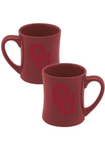 Oklahoma Sooners 16 oz Tonal Primary Logo Mug