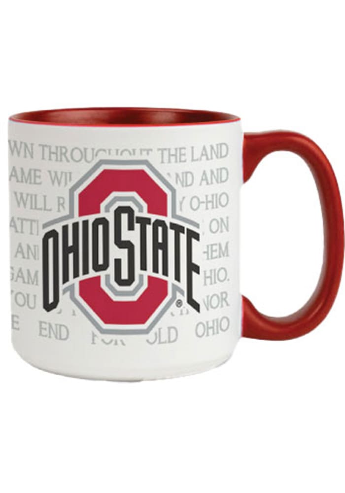NCAA Ohio State Buckeyes 12oz Ceramic Coffee Mug - Black