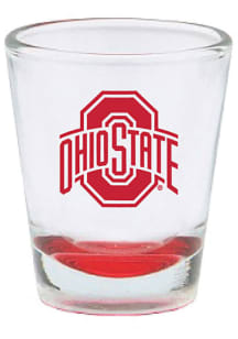 Ohio State Buckeyes 1.5 oz Bottom Colored Shot Glass