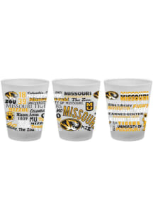Missouri Tigers Campus Wrap Frosted Shot Glass